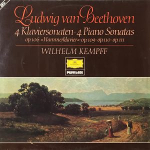 Beethoven* - Wilhelm Kempff - 4 Klaviersonaten - 4 Piano Sonatas (2xLP, RE) 17530