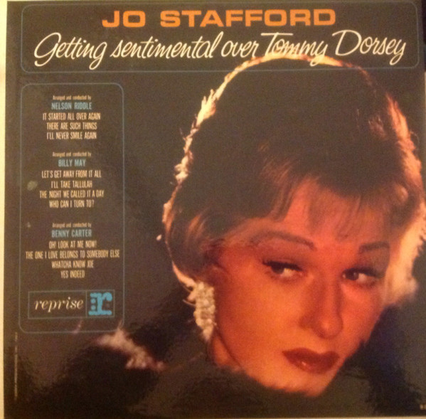 Jo Stafford - Getting Sentimental Over Tommy Dorsey (LP, Mono) 18453