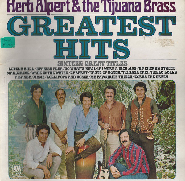 Herb Alpert and The Tijuana Brass - Greatest Hits (Sixteen Great Titles) (LP, Comp, Gat) 17967