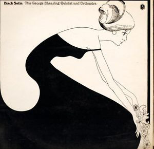 The George Shearing Quintet And Orchestra* - Black Satin (LP, Album, Mono, Club) 15165