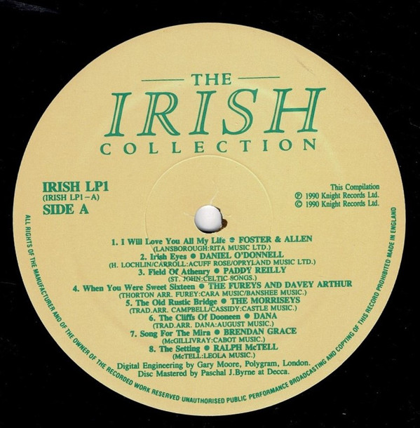 Various - The Irish Collection - 16 Irish Classics (LP, Comp) 17836