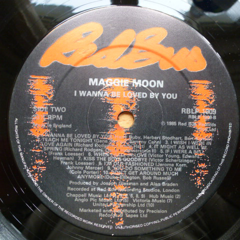 Maggie Moone - I Wanna Be Loved By You (LP) 18445
