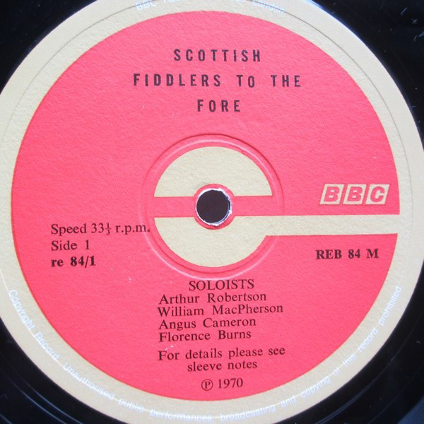 Various - Scottish Fiddlers To The Fore (LP) 17804