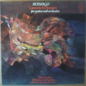 Rodrigo* ; John Zaradin, Philomusica Of London, Guy Barbier - Concierto De Aranjuez For Guitar And Orchestra (LP) 16529