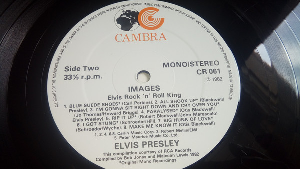 Elvis Presley - Elvis Images (2xLP, Comp, Mono) 16476