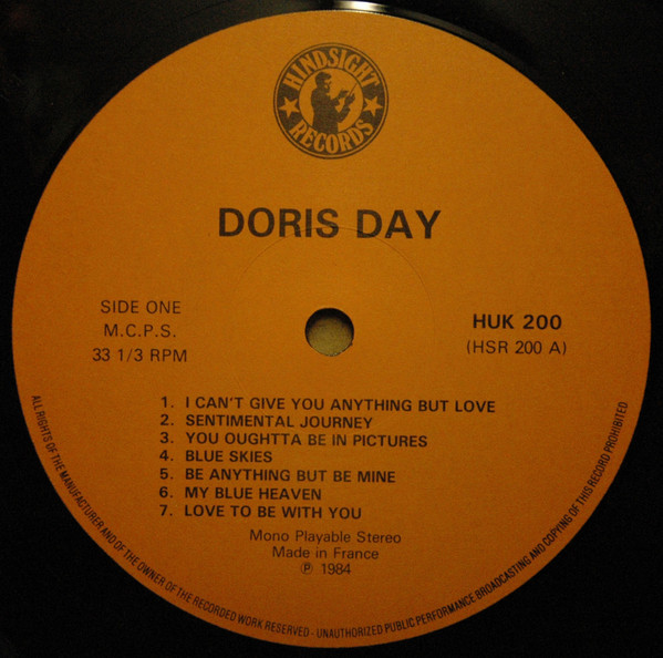 Doris Day - The Uncollected Doris Day - 1953 (LP, Comp) 18425