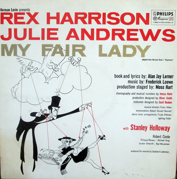 Rex Harrison, Julie Andrews - My Fair Lady (LP, Album, RE) 14795