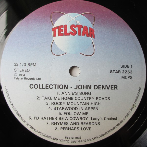 John Denver - John Denver Collection (16 Classic Songs) (LP, Comp) 17427