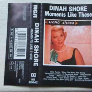 Dinah Shore - Moments Like These (Cass, Album, RE) 18588
