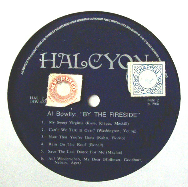 Al Bowlly - By The Fireside (LP, Comp) 20523