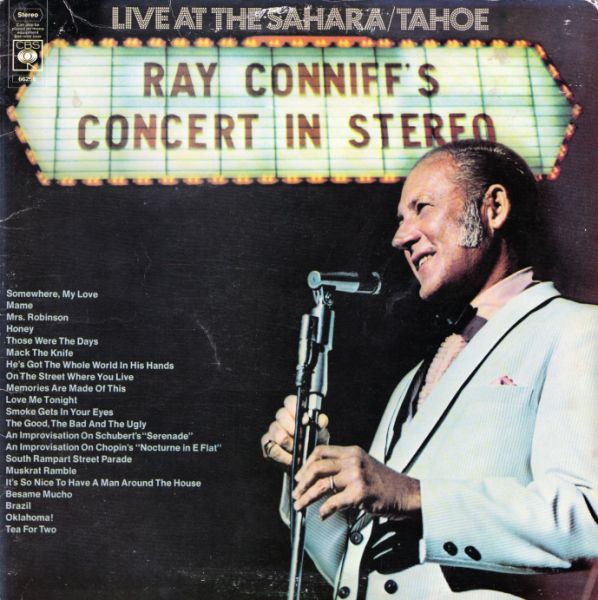 Ray Conniff And The Singers - Ray Conniff's Concert In Stereo (Live At The Sahara/Tahoe) (2xLP, Album, Gat) 18924