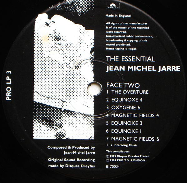 Jean Michel Jarre* - The Essential Jean Michel Jarre (LP, Comp) 19227