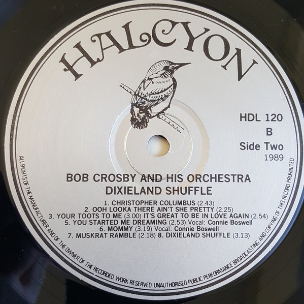 Bob Crosby And His Orchestra - Volume 2 - Dixieland Shuffle (LP, Comp) 20994