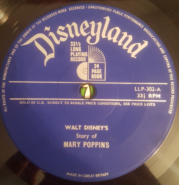 Various - Walt Disney's Story Of Mary Poppins (7") 39564