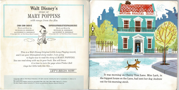 Various - Walt Disney's Story Of Mary Poppins (7") 39567
