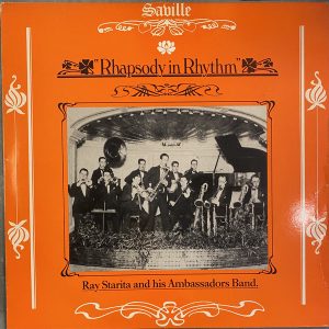 Ray Starita And His Ambassadors Band - Rhapsody In Rhythm Vinyl LP Compilation (LP Record) Mono