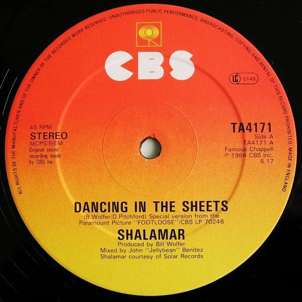 Shalamar - Dancing In The Sheets (12") 19878