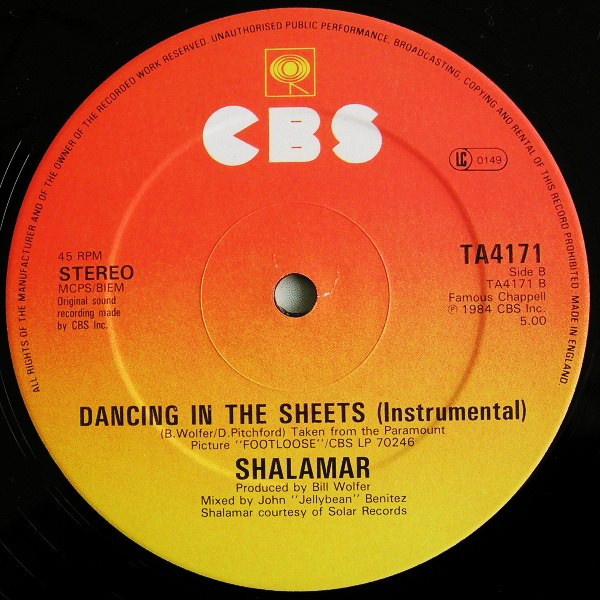 Shalamar - Dancing In The Sheets (12") 19879