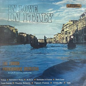 Joseph Primavera, The London Philharmonic Orchestra - In Love In Italy (LP) 19855