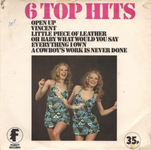 Alan Caddy Orchestra and Singers - 6 Top Hits (7", EP, Comp, Mono) 39713