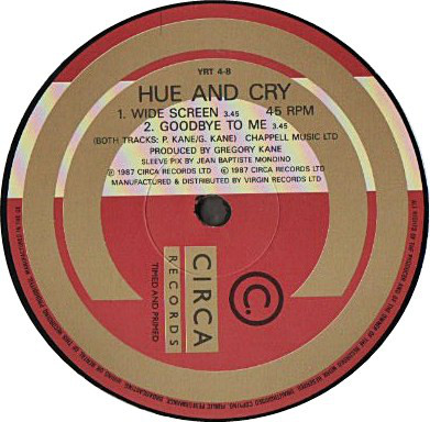 Hue And Cry* - Labour Of Love (12") 40306