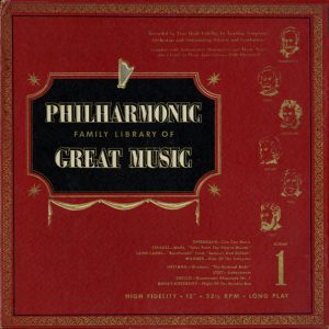 Various - Philharmonic Family Library Of Great Music Album 1 (LP + Box) 20164