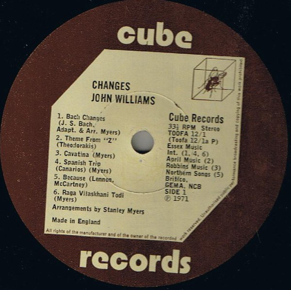 John Williams (7) - Changes / The Height Below (2xLP, Album, Comp) 21532