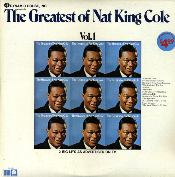Nat King Cole - The Greatest Of Nat King Cole (2xLP, Album, Comp, Jac) 19443