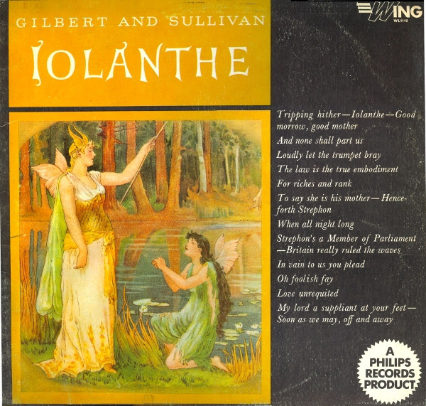 Gilbert And Sullivan* - Iolanthe (LP) 18868