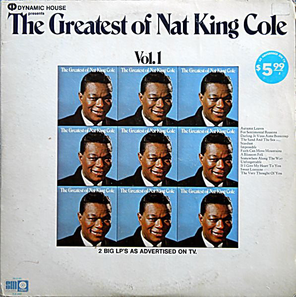 Nat King Cole - The Greatest Of Nat King Cole (2xLP, Comp, Mono, Gat) 19437