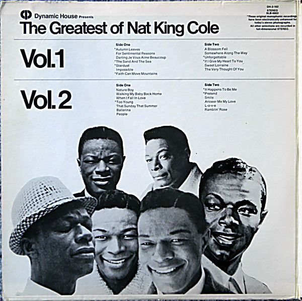 Nat King Cole - The Greatest Of Nat King Cole (2xLP, Comp, Mono, Gat) 19438