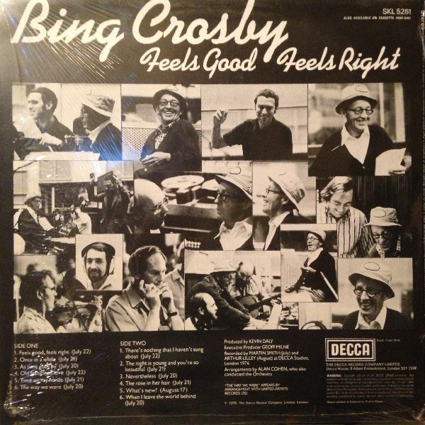Bing Crosby - Feels Good, Feels Right (LP) 20737