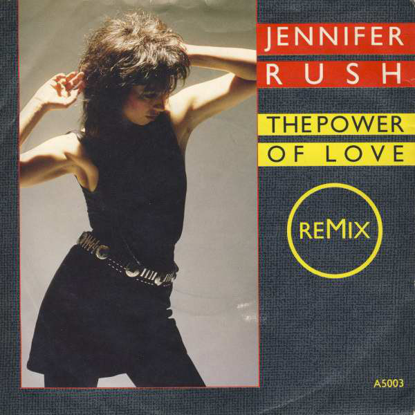 Jennifer Rush - The Power Of Love (Remix) (7", Single, Red) 36052