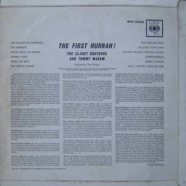 The Clancy Brothers and Tommy Makem - The First Hurrah
