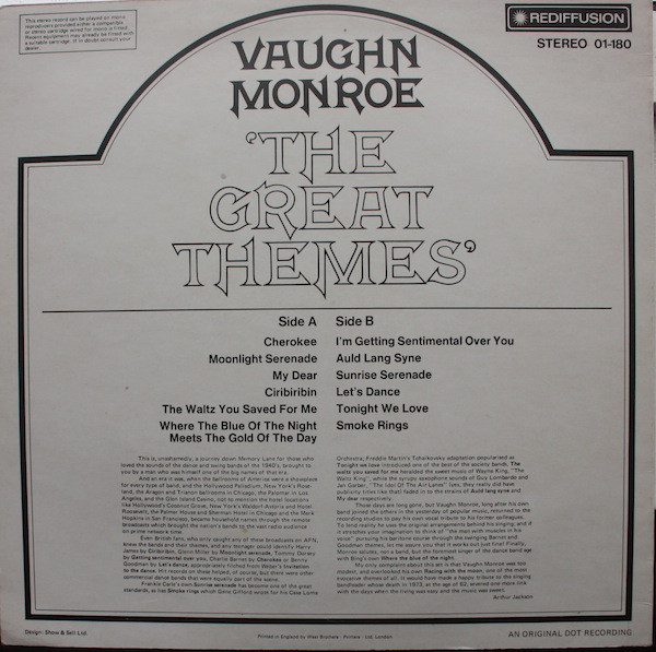 Vaughn Monroe - The Great Themes (LP) 19404