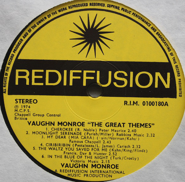 Vaughn Monroe - The Great Themes (LP) 19405