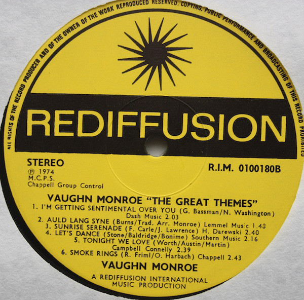 Vaughn Monroe - The Great Themes (LP) 19406