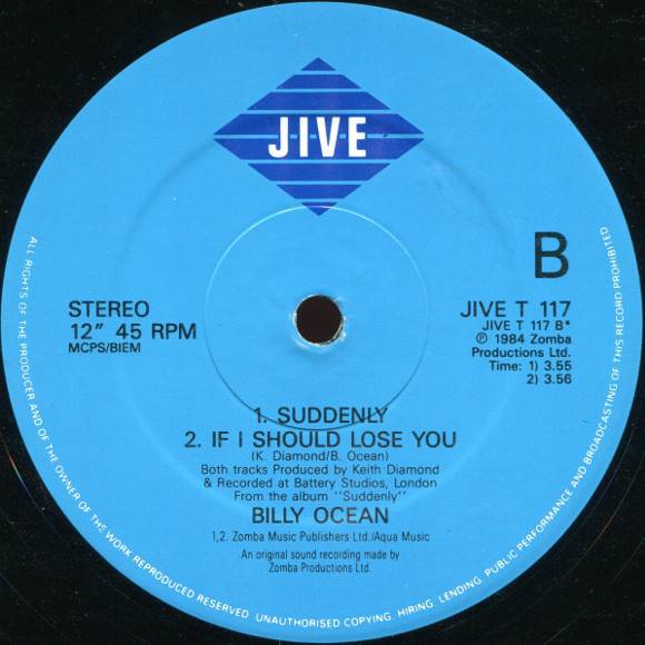Billy Ocean - The Love Songs (12") 19492