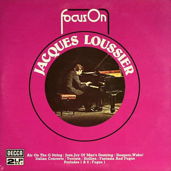 Jacques Loussier - Focus On Jacques Loussier (2xLP, Comp, Gat) 21516