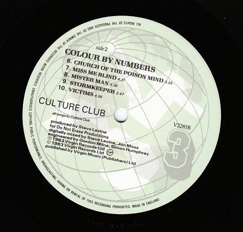 Culture Club - Colour By Numbers (LP, Album) 21323
