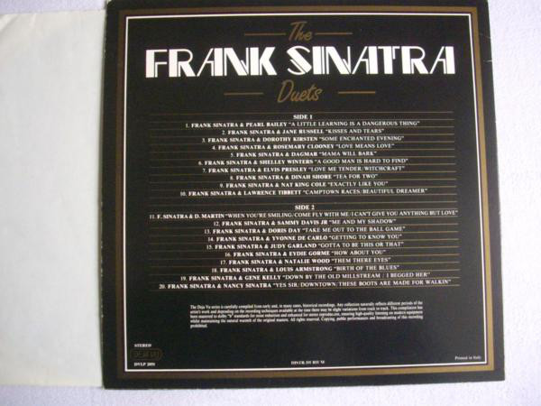 Frank Sinatra - The Frank Sinatra Duets (LP, Comp) 20612