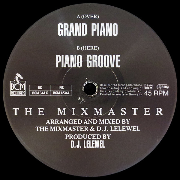The Mixmaster - Grand Piano (12", Maxi) 21461