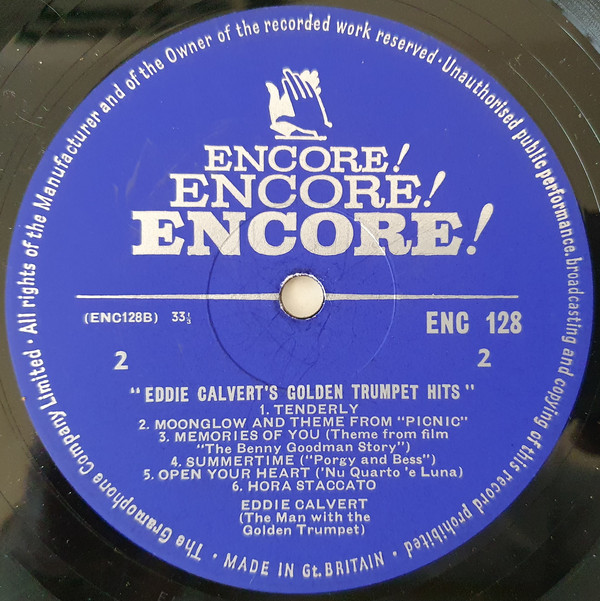 Eddie Calvert - Eddie Calvert's Golden Trumpet Hits (LP, Comp, Mono) 19411
