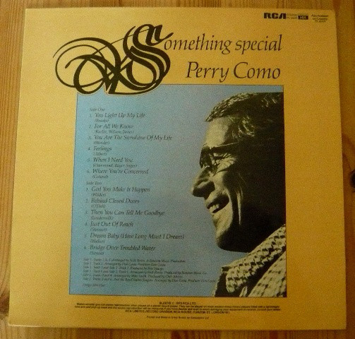Perry Como - Something Special (LP, Comp) 20769