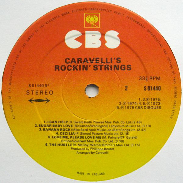 Caravelli - Rockin' Strings (LP) 19102