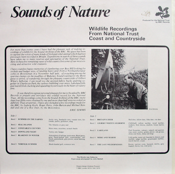 No Artist - Sounds Of Nature (LP, Comp, RE) 18689
