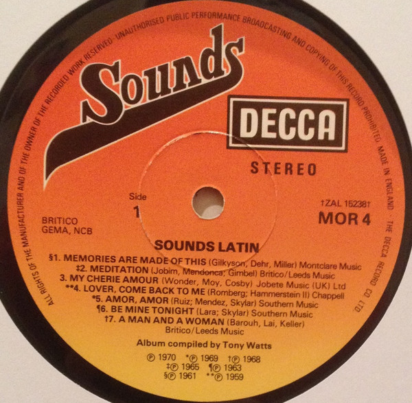 Various - Sounds Latin (LP, Comp) 18701