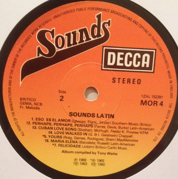 Various - Sounds Latin (LP, Comp) 18702