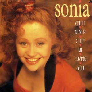 Sonia - You'll Never Stop Me Loving You (7", Single, Pap) 39228