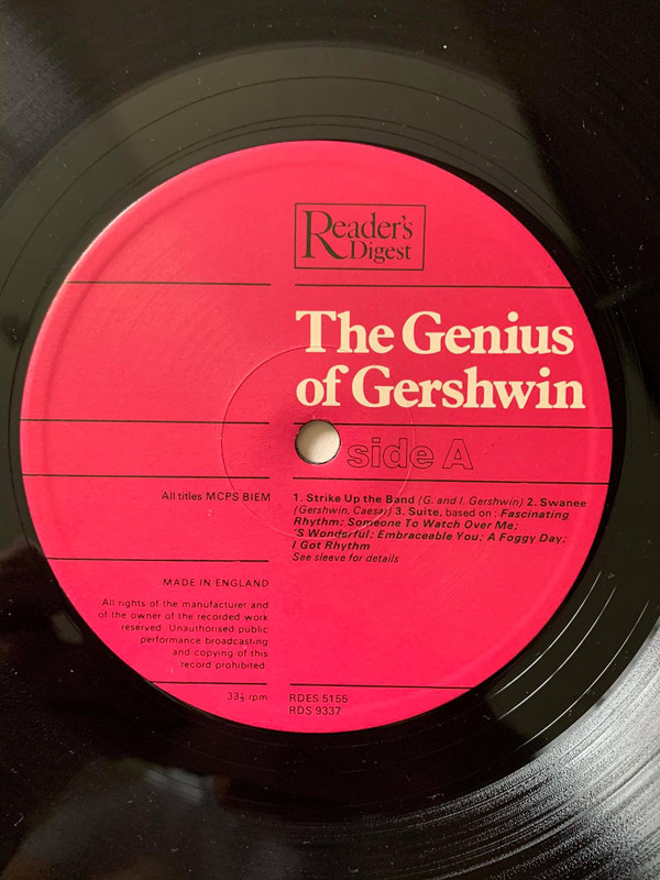 Various - The Genius Of Gershwin (LP, Comp) 20633